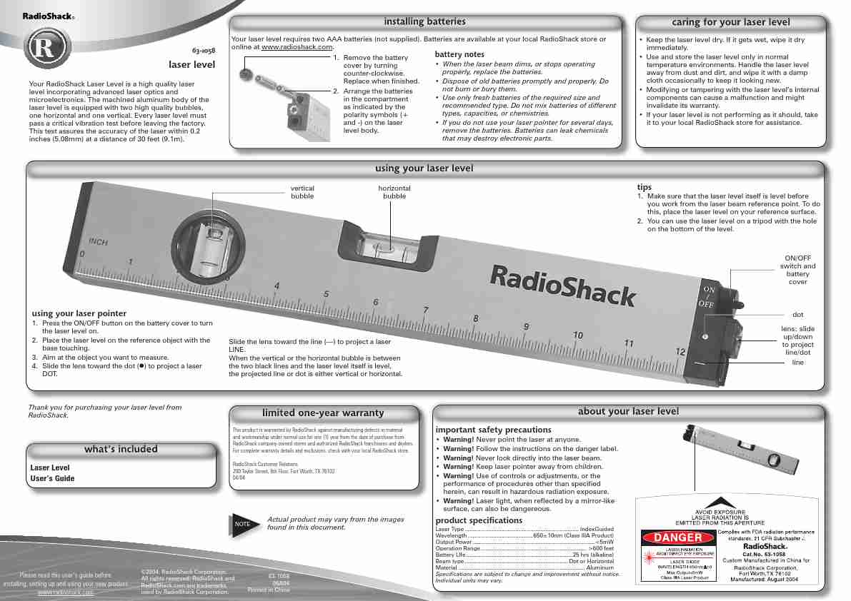 Radio Shack Laser Level 63-1058-page_pdf